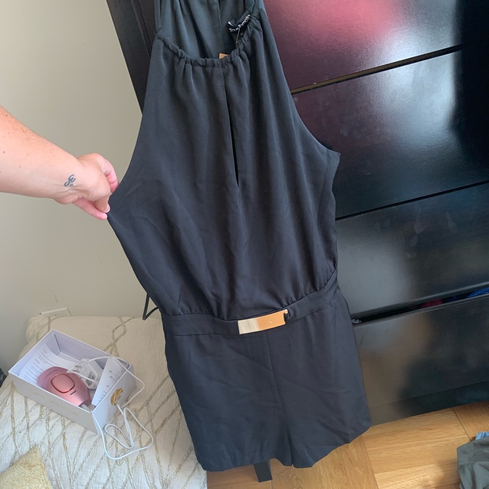 Belted Romper
